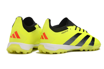 Adidas Predator 24 Elite TF Low-Tops Football Shoes - Yellow/Black/White