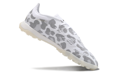 Adidas Predator 24 Elite TF Low-Tops Football Shoes - White/Black/Gold