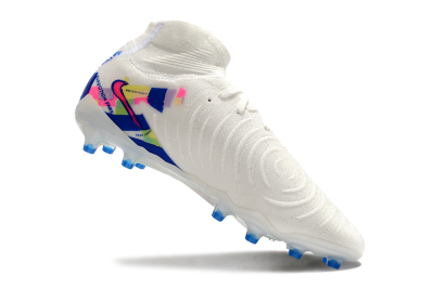 Nike Phantom Luna Elite AG High-Tops Football Boots - White/Blue/Pink/Yellow