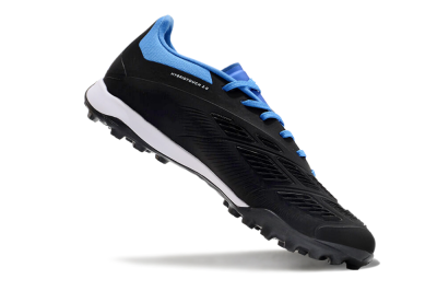 Adidas Predator 24 Elite TF Low-Tops Football Shoes - Black/White/Blue