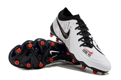 Nike Phantom Luna Elite AG Low-Tops Football Boots - White/Grey/Black/Red