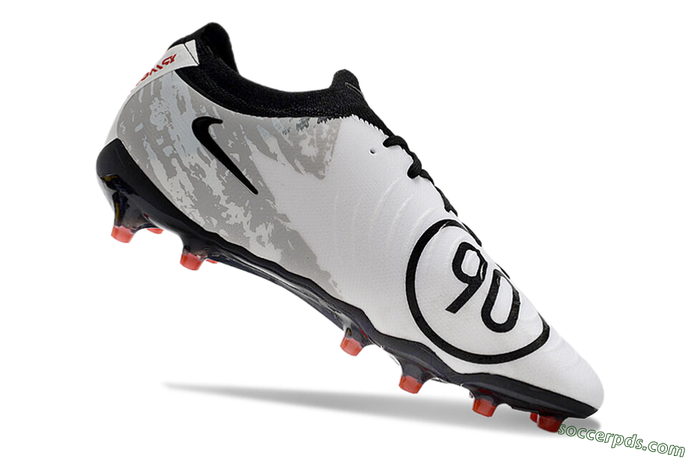 Nike Phantom Luna Elite AG Low-Tops Football Boots - White/Grey/Black/Red 4
