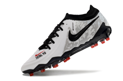 Nike Phantom Luna Elite AG Low-Tops Football Boots - White/Grey/Black/Red