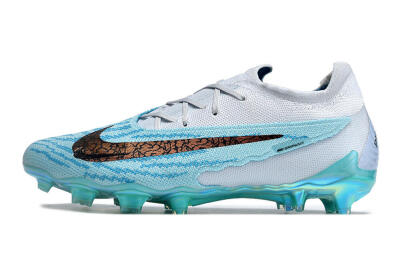Nike Phantom GX Elite FG Low-Tops Football Boots - Jade/Black/Gold