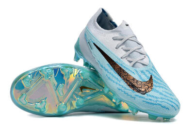 Nike Phantom GX Elite FG Low-Tops Football Boots - Jade/Black/Gold