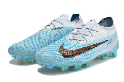Nike Phantom GX Elite FG Low-Tops Football Boots - Jade/Black/Gold