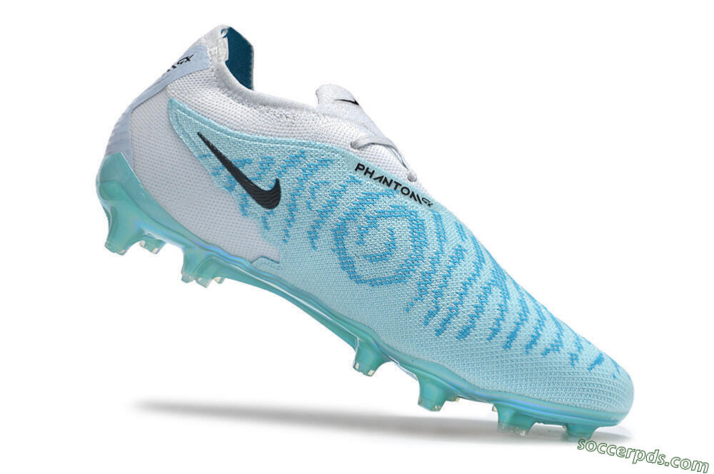 Nike Phantom GX Elite FG Low-Tops Football Boots - Jade/Black/Gold 7