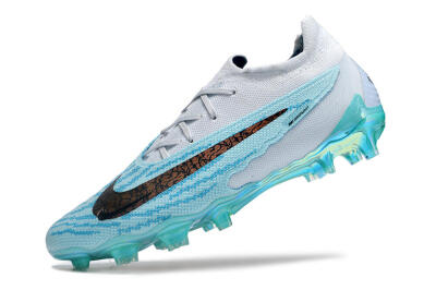 Nike Phantom GX Elite FG Low-Tops Football Boots - Jade/Black/Gold