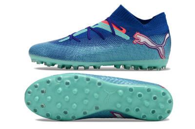 Puma Future Ultimate MG Low-Tops Football Boots - Blue/Jade/Red
