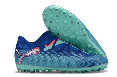 Puma Future Ultimate MG Low-Tops Football Boots - Blue/Jade/Red