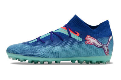 Puma Future Ultimate MG Low-Tops Football Boots - Blue/Jade/Red