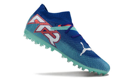 Puma Future Ultimate MG Low-Tops Football Boots - Blue/Jade/Red