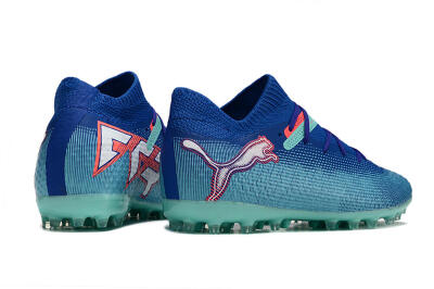 Puma Future Ultimate MG Low-Tops Football Boots - Blue/Jade/Red