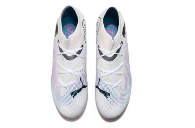 Puma Future Ultimate MG Low-Tops Football Boots - White/Blue/Pink