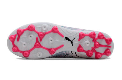 Puma Future Ultimate MG Low-Tops Football Boots - White/Blue/Pink