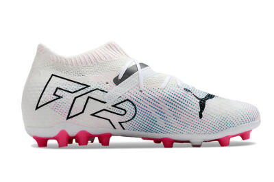 Puma Future Ultimate MG Low-Tops Football Boots - White/Blue/Pink