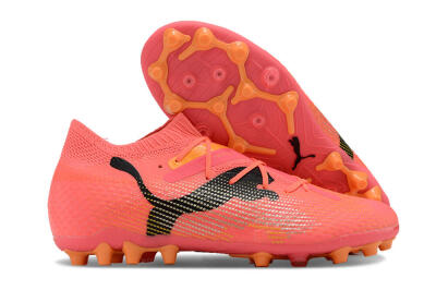 Puma Future Ultimate MG Low-Tops Football Boots - Red/Black/Orange