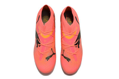 Puma Future Ultimate MG Low-Tops Football Boots - Red/Black/Orange