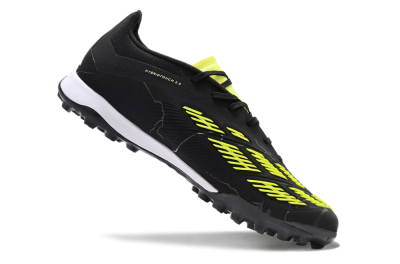 Adidas Predator 24 Elite TF Low-Tops Football Shoes - Black/Yellow/White