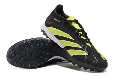Adidas Predator 24 Elite TF Low-Tops Football Shoes - Black/Yellow/White
