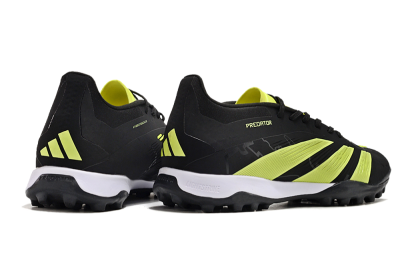 Adidas Predator 24 Elite TF Low-Tops Football Shoes - Black/Yellow/White