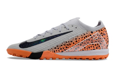 Nike Air Zoom Mercurial Vapor 15 Elite TF Low-Tops Football Shoes - Grey/Orange/Black