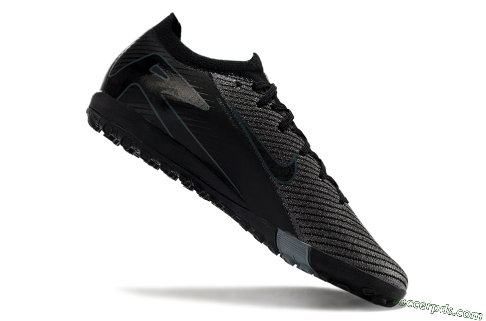Nike Air Zoom Mercurial Vapor 16 Elite TF Low-Tops Football Shoes - Silver/Black/Blue 4