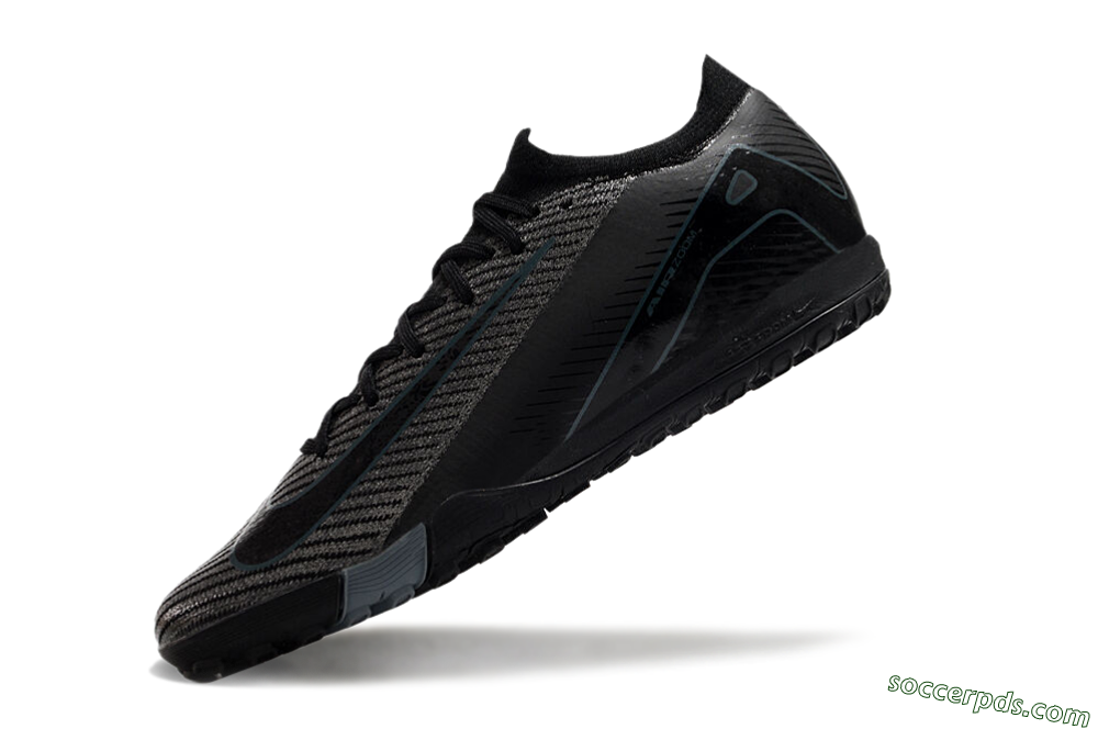 Nike Air Zoom Mercurial Vapor 16 Elite TF Low-Tops Football Shoes - Silver/Black/Blue 5