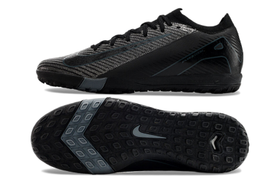 Nike Air Zoom Mercurial Vapor 16 Elite TF Low-Tops Football Shoes - Silver/Black/Blue