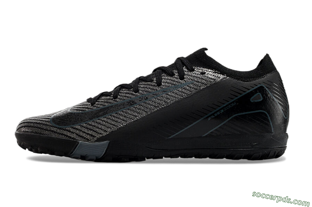 Nike Air Zoom Mercurial Vapor 16 Elite TF Low-Tops Football Shoes - Silver/Black/Blue 2