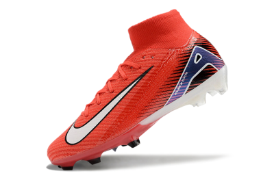 Nike Air Zoom Mercurial Superfly 10 Elite FG High-Tops Football Boots - Red/White/Blue