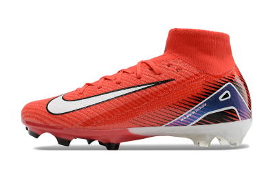Nike Air Zoom Mercurial Superfly 10 Elite FG High-Tops Football Boots - Red/White/Blue