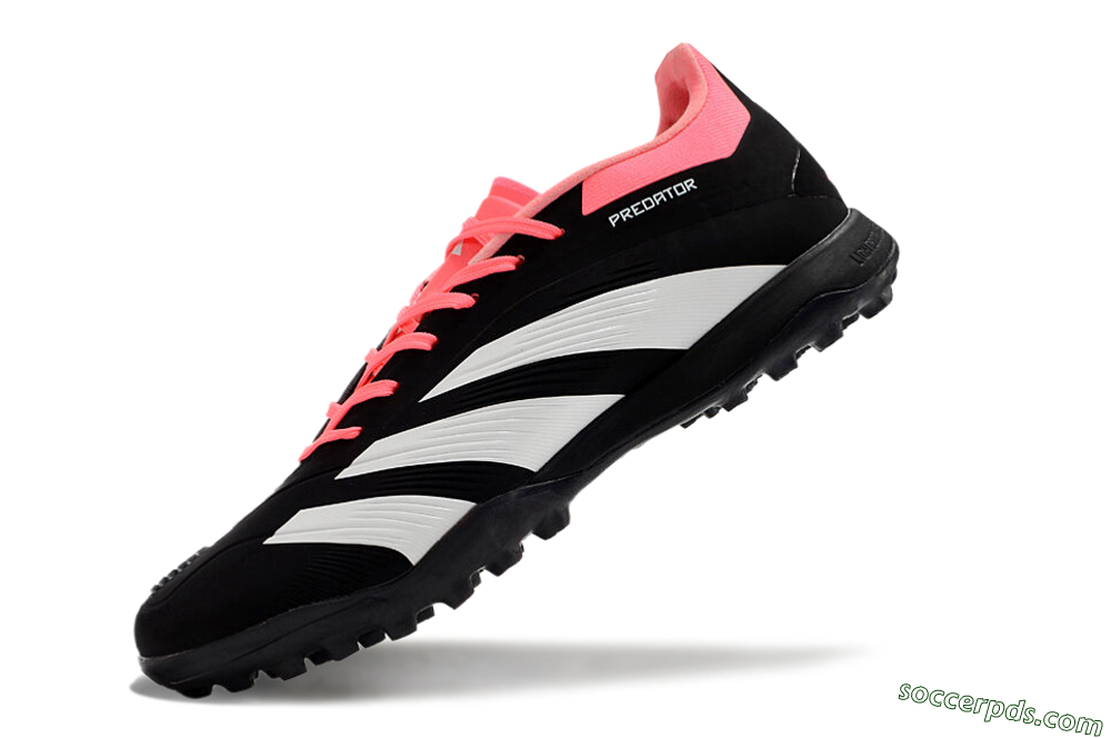 Adidas Predator 24 Elite TF Low-Tops Football Shoes - Black/White/Red 5