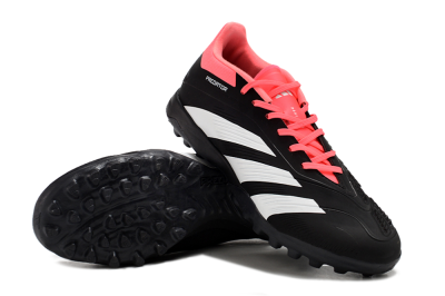 Adidas Predator 24 Elite TF Low-Tops Football Shoes - Black/White/Red