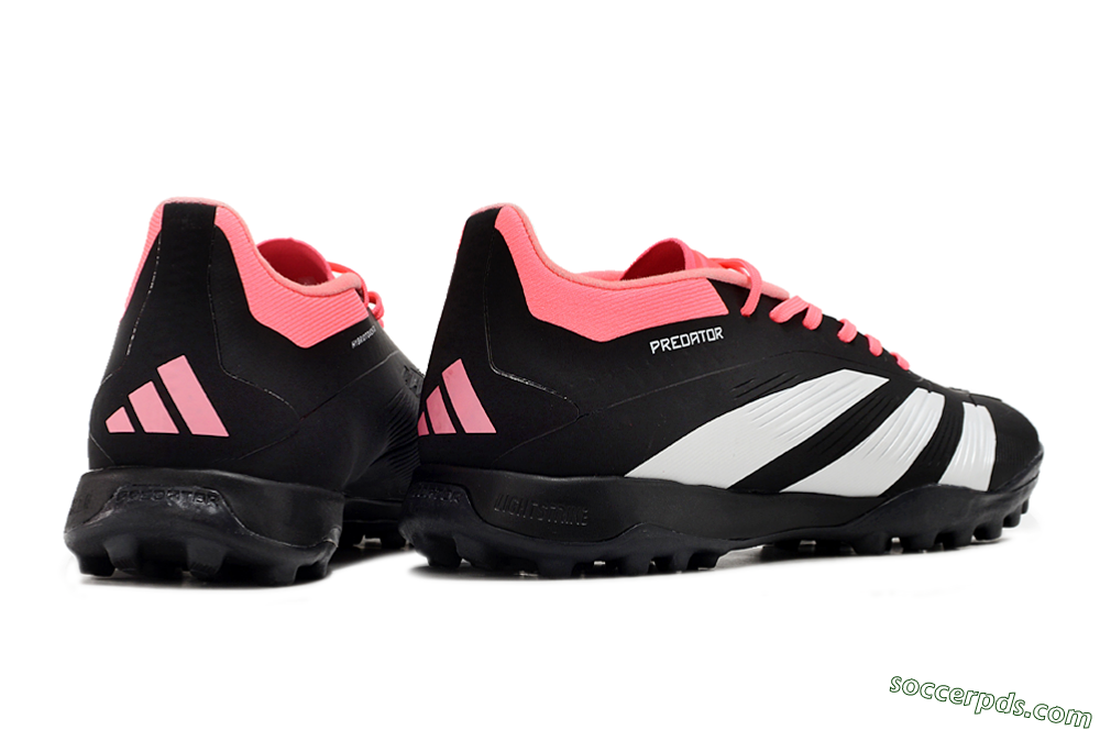 Adidas Predator 24 Elite TF Low-Tops Football Shoes - Black/White/Red 6