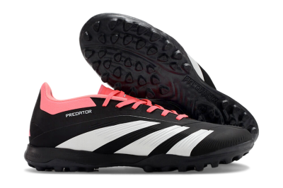 Adidas Predator 24 Elite TF Low-Tops Football Shoes - Black/White/Red
