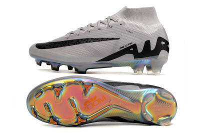 Nike Air Zoom Mercurial Superfly 9 Elite FG High-Tops Football Boots - Purple/Black/Gold
