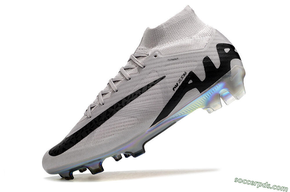 Nike Air Zoom Mercurial Superfly 9 Elite FG High-Tops Football Boots - Purple/Black/Gold 5