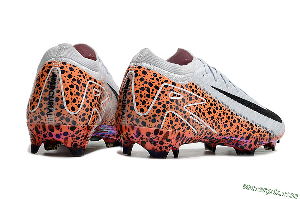 Nike Air Zoom Mercurial Vapor 16 Elite FG Low-Tops Football Boots - Grey/Black/Leopard 6