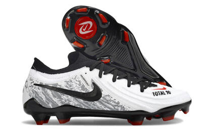 Nike Phantom Luna Elite FG Low-Tops Football Boots - White/Red/Black/Grey
