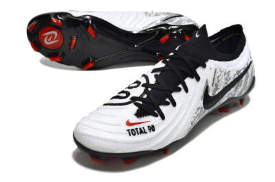 Nike Phantom Luna Elite FG Low-Tops Football Boots - White/Red/Black/Grey