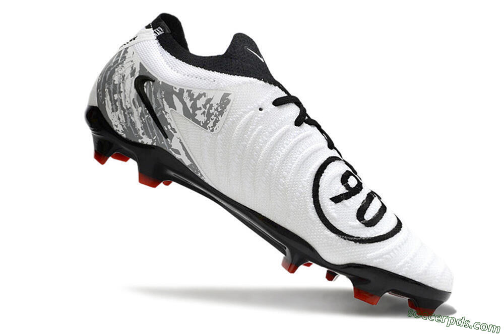 Nike Phantom Luna Elite FG Low-Tops Football Boots - White/Red/Black/Grey 4