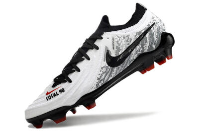 Nike Phantom Luna Elite FG Low-Tops Football Boots - White/Red/Black/Grey