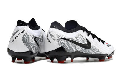 Nike Phantom Luna Elite FG Low-Tops Football Boots - White/Red/Black/Grey