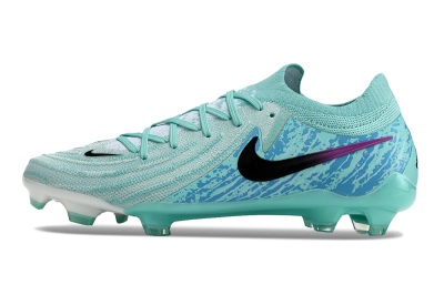 Nike Phantom Luna 2 Elite LV8 FG Low-Tops Football Boots - Jade/Black/Purple