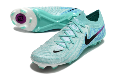 Nike Phantom Luna 2 Elite LV8 FG Low-Tops Football Boots - Jade/Black/Purple