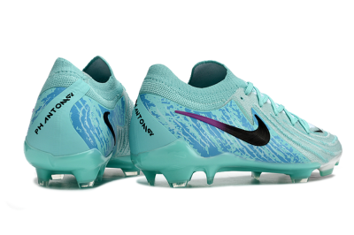 Nike Phantom Luna 2 Elite LV8 FG Low-Tops Football Boots - Jade/Black/Purple