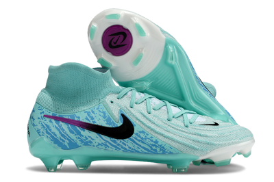 Nike Phantom Luna 2 Elite LV8 FG High-Tops Football Boots - Jade/Black/Purple
