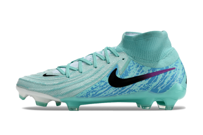 Nike Phantom Luna 2 Elite LV8 FG High-Tops Football Boots - Jade/Black/Purple