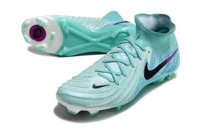 Nike Phantom Luna 2 Elite LV8 FG High-Tops Football Boots - Jade/Black/Purple